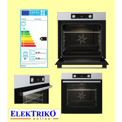 Gorenje BO6735E02X beépíthető sütő
