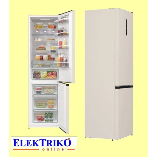 Gorenje NRK6202AC4 hűtő alsó fagyasztóval.