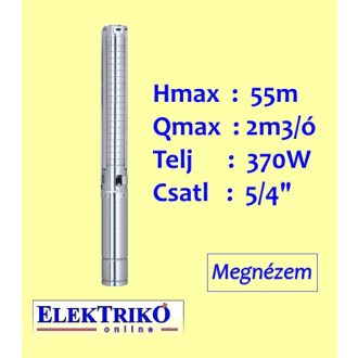 Alfa Centauri 4SPM2/9 inox csőbúvár szivattyú