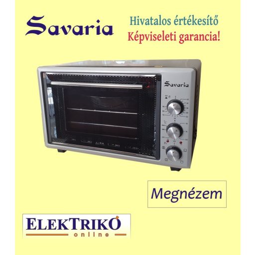 Savaria FMO-SA3630 EXB mini sütő , hőlégkeveréssel , 36 liter űrtartalom