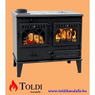Toldi SPK-14B balos vízteres konyhai tűzhely, sparhelt 