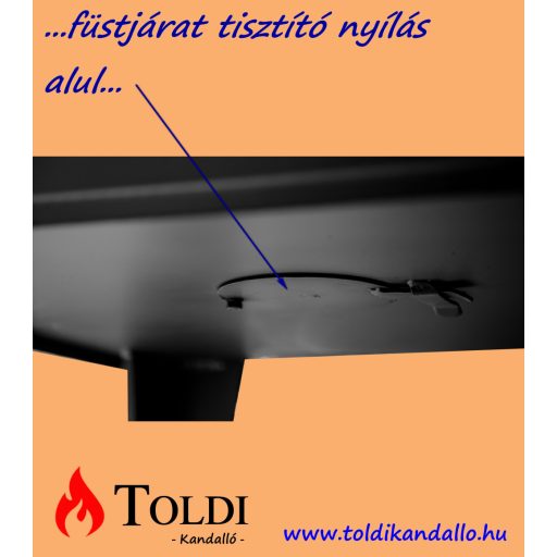 Toldi SPK-14B balos vízteres konyhai tűzhely, sparhelt 