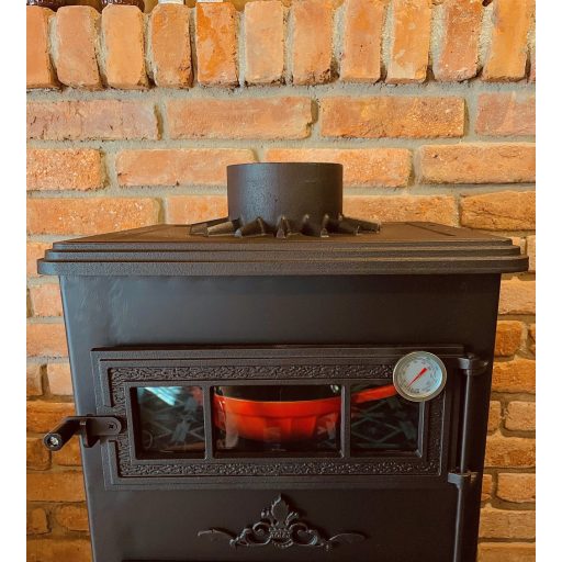 Toldi K18S vízteres kandalló, sütős kivitel