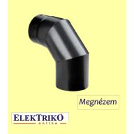Kandalló könyök 150/90 (d=150 mm , 90 fok) ,vastagfalú 