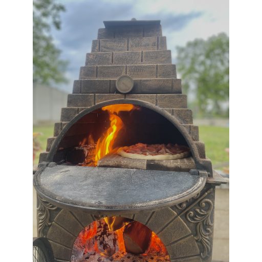 Toldi TCH074 kerti grill - pizzasütő - kemence