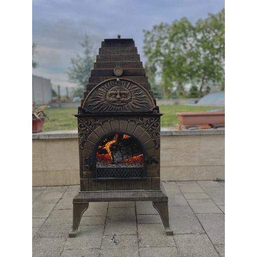 Toldi TCH074 kerti grill - pizzasütő - kemence