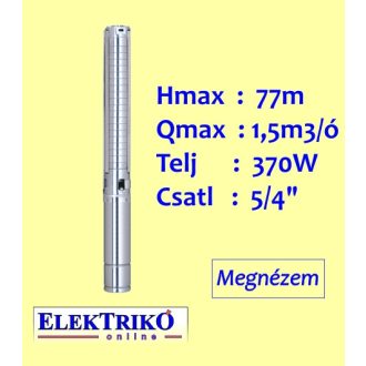 Alfa Centauri 4SPM1/13 inox csőbúvár szivattyú