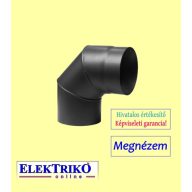 Kandalló könyök 120/90 (d=120 mm , 90 fok) ,vastagfalú