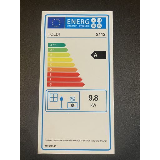 Toldi S112 öntvény kandalló