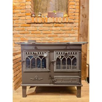 Toldi Sp14B balos sparhelt korláttal és sütőhőmérővel