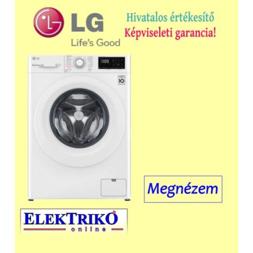 LG F2WV3S7S3E 7kg 1200 ford./perc keskeny gőzmosógép AI DD TM technológiával