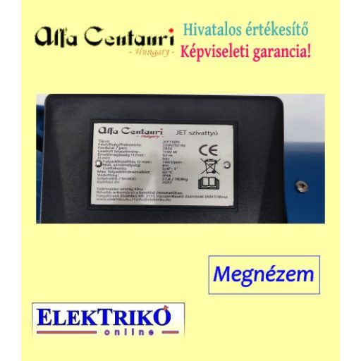  Alfa Centauri JET150N szivattyú